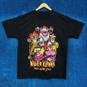 The Killer Klowns from Outer Space Sci-fi Horror Movie Tee L
